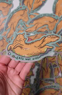 Image 3 of Cats Not Kids Stickers