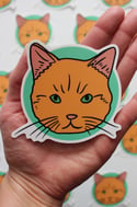 Cat Heads Stickers