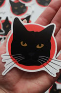 Cat Heads Stickers