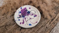 Image 1 of Purple Splatter Dish