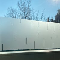 Image 2 of Geometrische dekorative Sichtschutz Folie, Fenstertattoo Milchglasfolie Badezimmer
