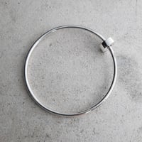 Image 2 of 'Golden Record' Bangle with Red Slider reserved for Angela