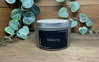 Image 1 of Relaxing Large Tin Candle