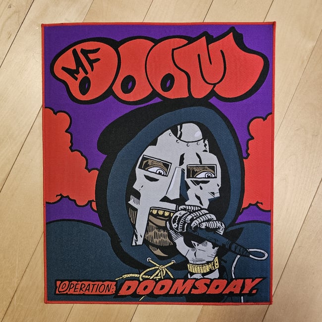 MF DOOM - Operation: DOOMSDAY Woven Back Patch