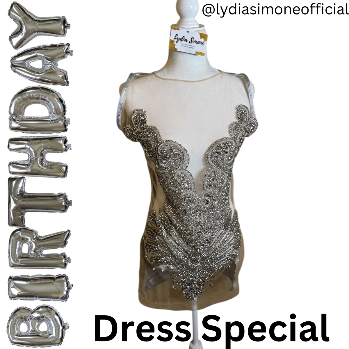 Custom Birthday Dress Special | Lydia Simone Custom Birthday Dress Special | Lydia Simone