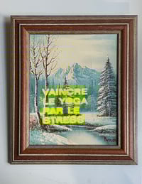 Image 4 of Tableau VAINCRE LE YOGA…