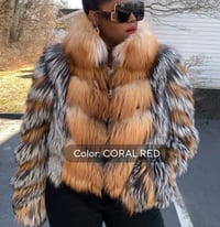 Image 2 of Luxury Red Fox Fur Coat