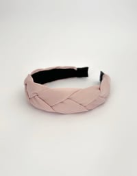 Image 1 of Juliette Satin Hairband / Ballet Pink