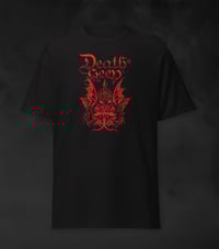 Death's Keep – T-shirt Logo Red