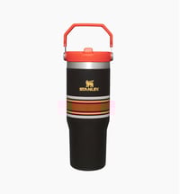 Image 2 of The Varsity IceFlow™️ Flip Straw Tumbler “Black Mesh” | 30 Oz.