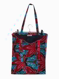 Image 1 of Fiery Bloom Tote Bag