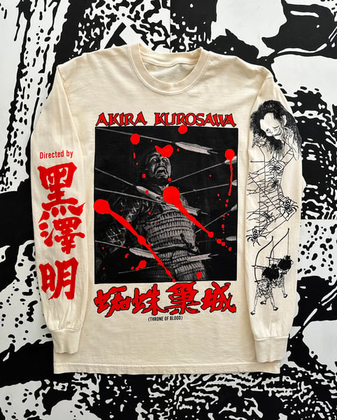 Image of AKIRA KUROSAWA'S 'THRONE OF BLOOD' (IVORY LONG SLEEVE)