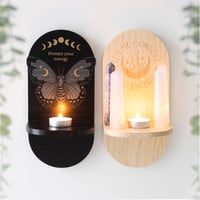 Image 4 of Black Moth Altar Shelf 