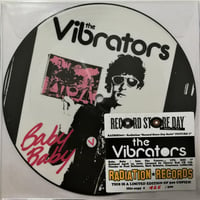 Image 1 of The Vibrators ‎– Baby, Baby Picture Disc