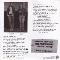 Image 2 of The Penetrators - Teenage Lifestyle 7"