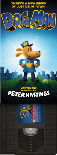 Image 1 of DOG MAN Custom VHS