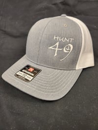 NEW Hunt49 Logo hat Gray