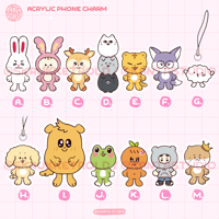 Image 3 of Miniteen acrylic phone charm