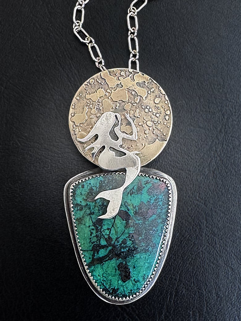 Image of Mermaid Moon Pendant