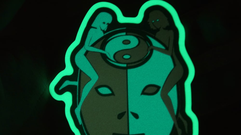 Ménage à trois sticker
