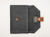 Image 2 of Waxed Canvas Notebook Cover (Black)