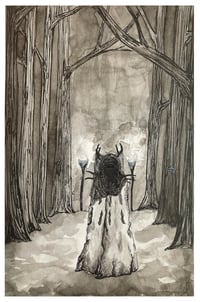 "Antler Queen" print