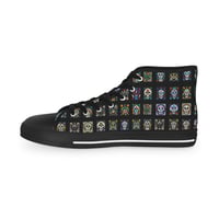 Image 3 of Los Pozos en Oscuro Men's High Top Sneakers