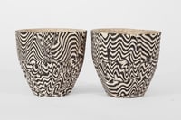 Image 2 of 8 oz Black & White Remnant Cup (Pre-order)