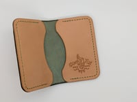 Image 2 of The LT Wallet (Natural & Olive)