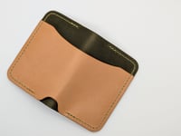 Image 3 of The LT Wallet (Natural & Olive)