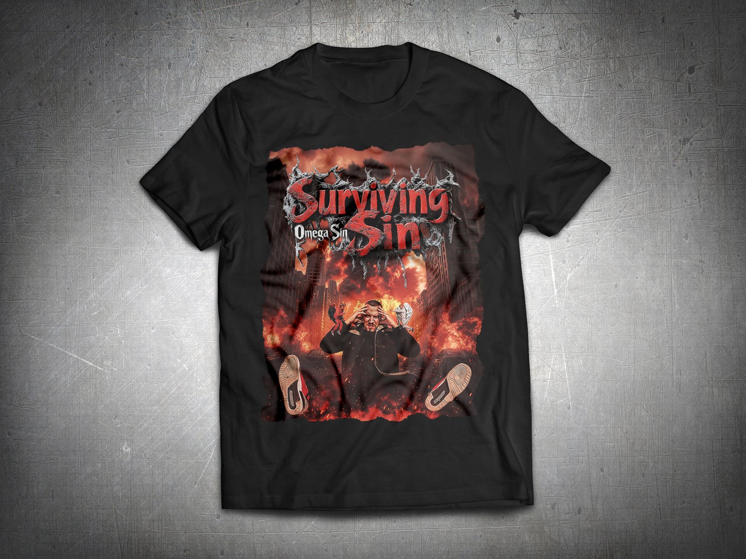 Image of Losing My Mind - T- Shirt - Surviving Sin