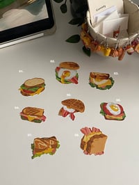 Image 2 of Grab a bite! 🥪 🍳 🥓 🥯 stickers