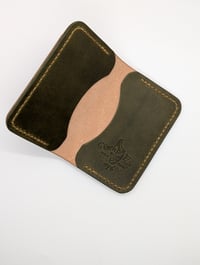 Image 2 of The LT Wallet (Olive & Natural)