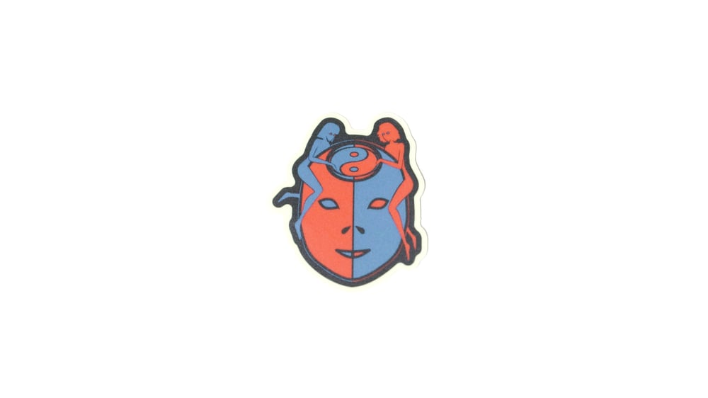 Ménage à trois sticker