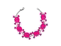 Image 1 of ★ PINK MULTIMOJI .925 BRACELET LINK