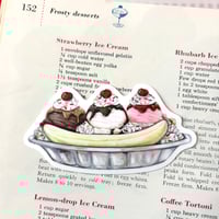 Image 2 of Banana split sticker 