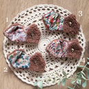 Image 2 of Gilet "quinoa" marron foncé - Pullip