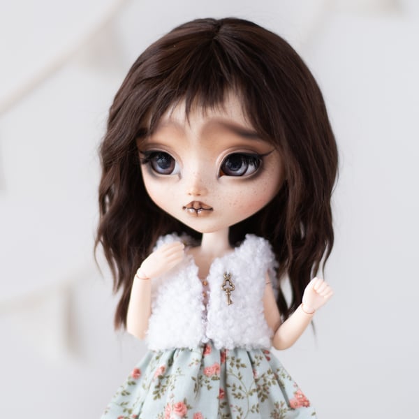 Image of Gilet "quinoa" blanc - Pullip