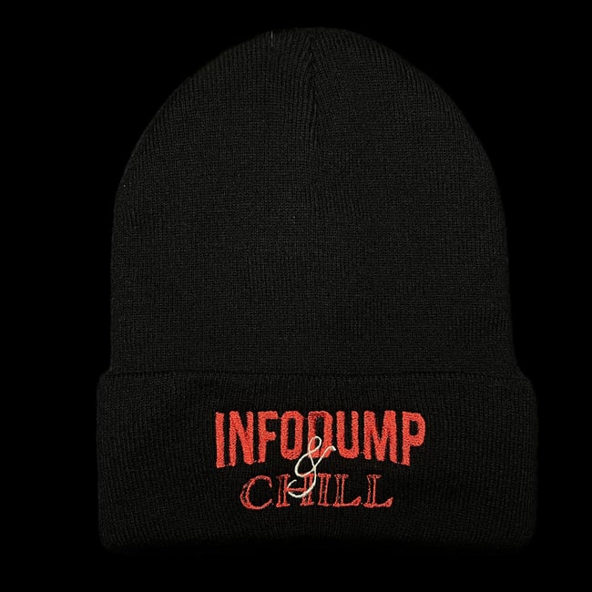 Infodump and Chill Beanie