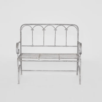 Image 2 of Fleur De Lys Garden Bench