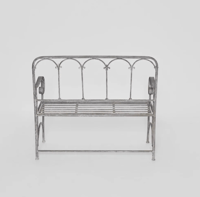 Image 3 of Fleur De Lys Garden Bench