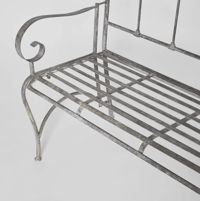 Image 4 of Fleur De Lys Garden Bench