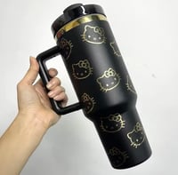 Image 3 of Hello Kitty X Stanley™️ “Black & Gold” | 40 Oz. FlowState Tumbler