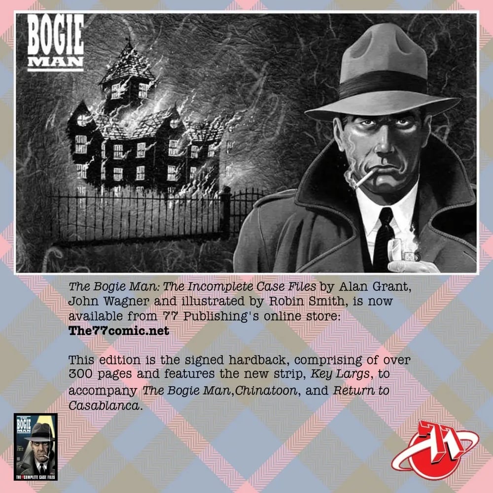 Bogie Man: The Incomplete Case Files (signed copies)