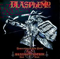 Image 1 of BLASPHEMY - Desecration of Sao Paulo - Live in Brazilian Ritual Third Attack - (Red Vinyl)