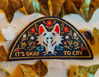 Image 1 of It’s Okay To Cry Wolf Patch