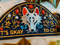 Image 2 of It’s Okay To Cry Wolf Patch