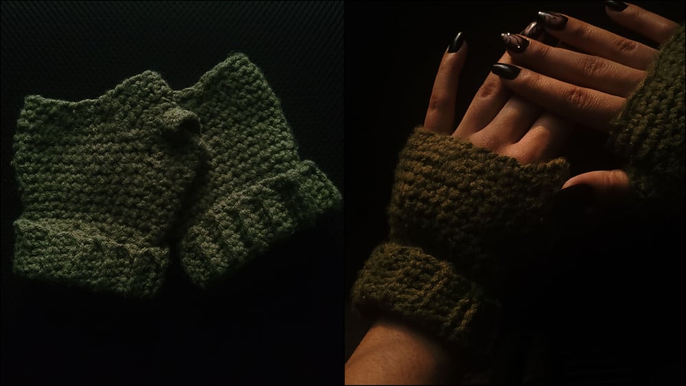 Image of Fingerless Gloves