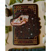 Image 1 of Death Tarot Card Patch
