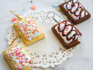 Image of Poptart earrings